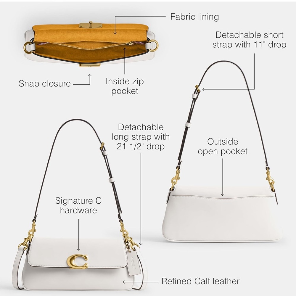Jet Shoulder Bag - Chalk - Picture 5 of 5